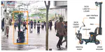 Porca: Modeling and planning for autonomous driving among many pedestrians